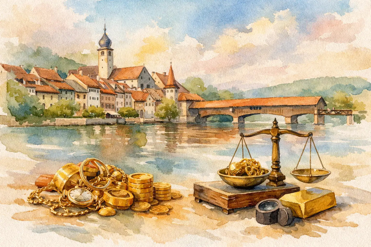 Altgold verkaufen in Diessenhofen: fair bewertet