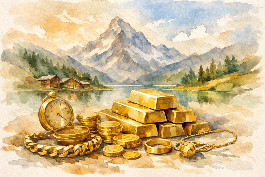 Goldverkaufen Schweiz: Wert richtig beurteilen