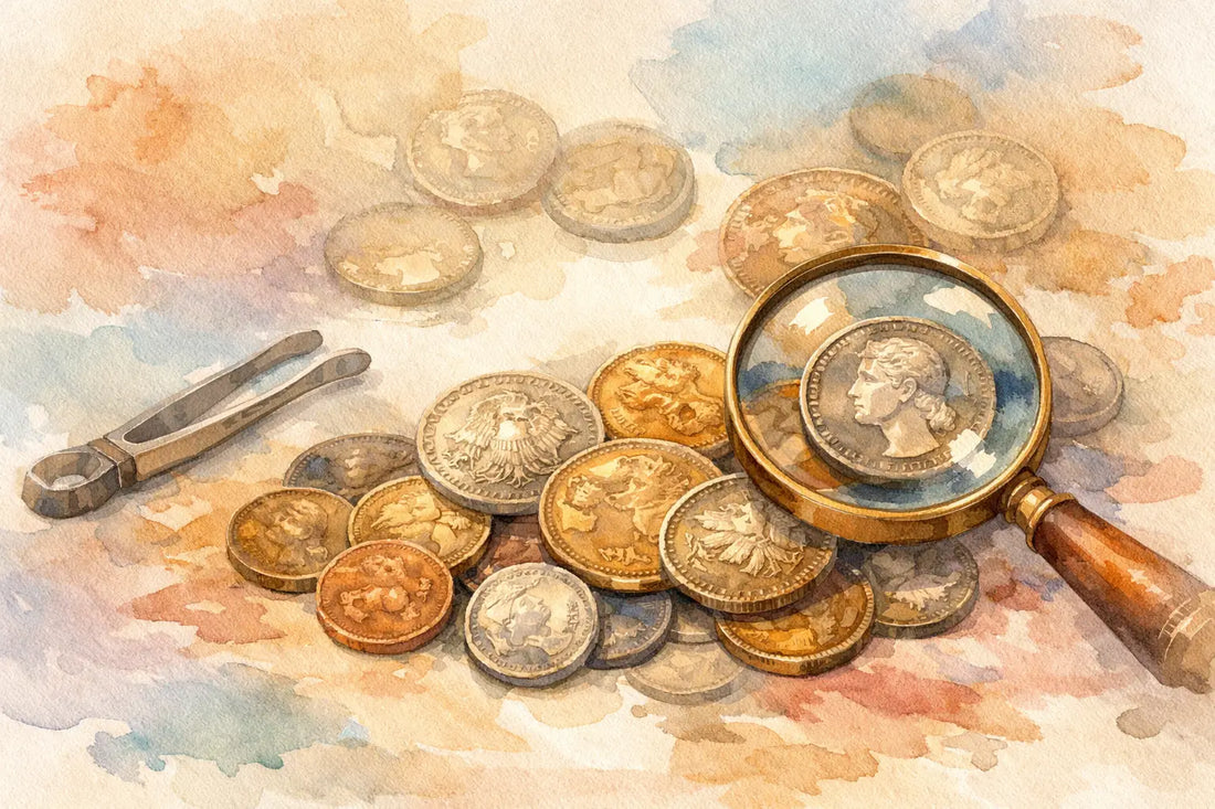 Münzsammlung Verkauf Beispiel richtig bewerten