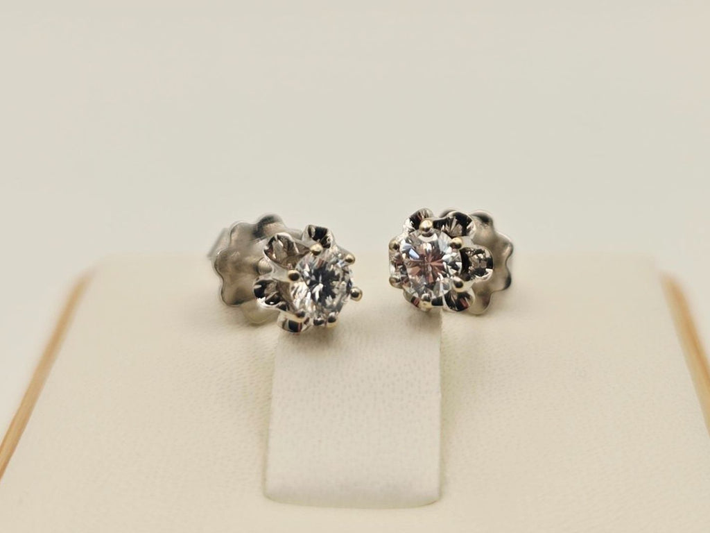 Gold Ohrstecker 750 Brillanten 0.30 ct 18 kt