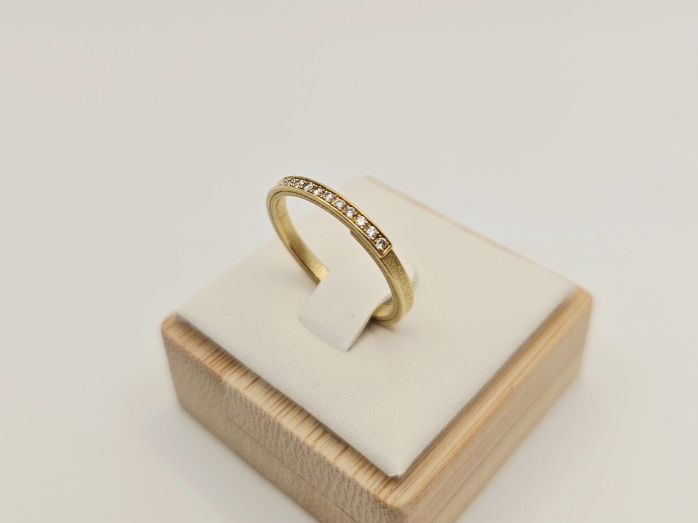 Gold Ring Brillanten 750 Gold 18 KT Gr 54