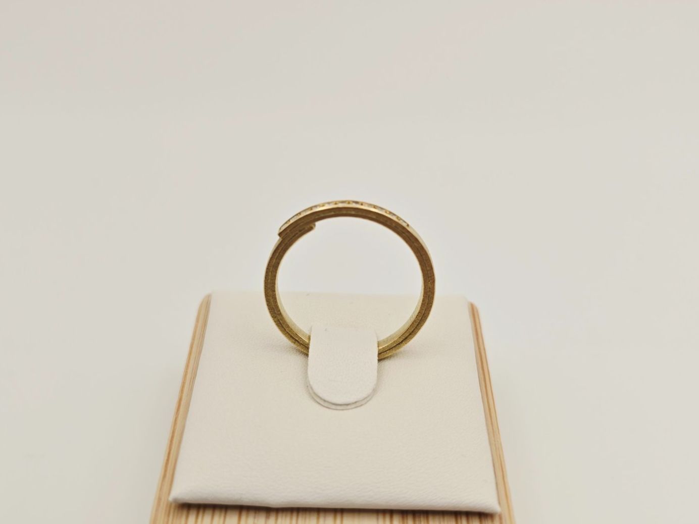 Gold Ring Brillanten 750 Gold 18 KT Gr 54
