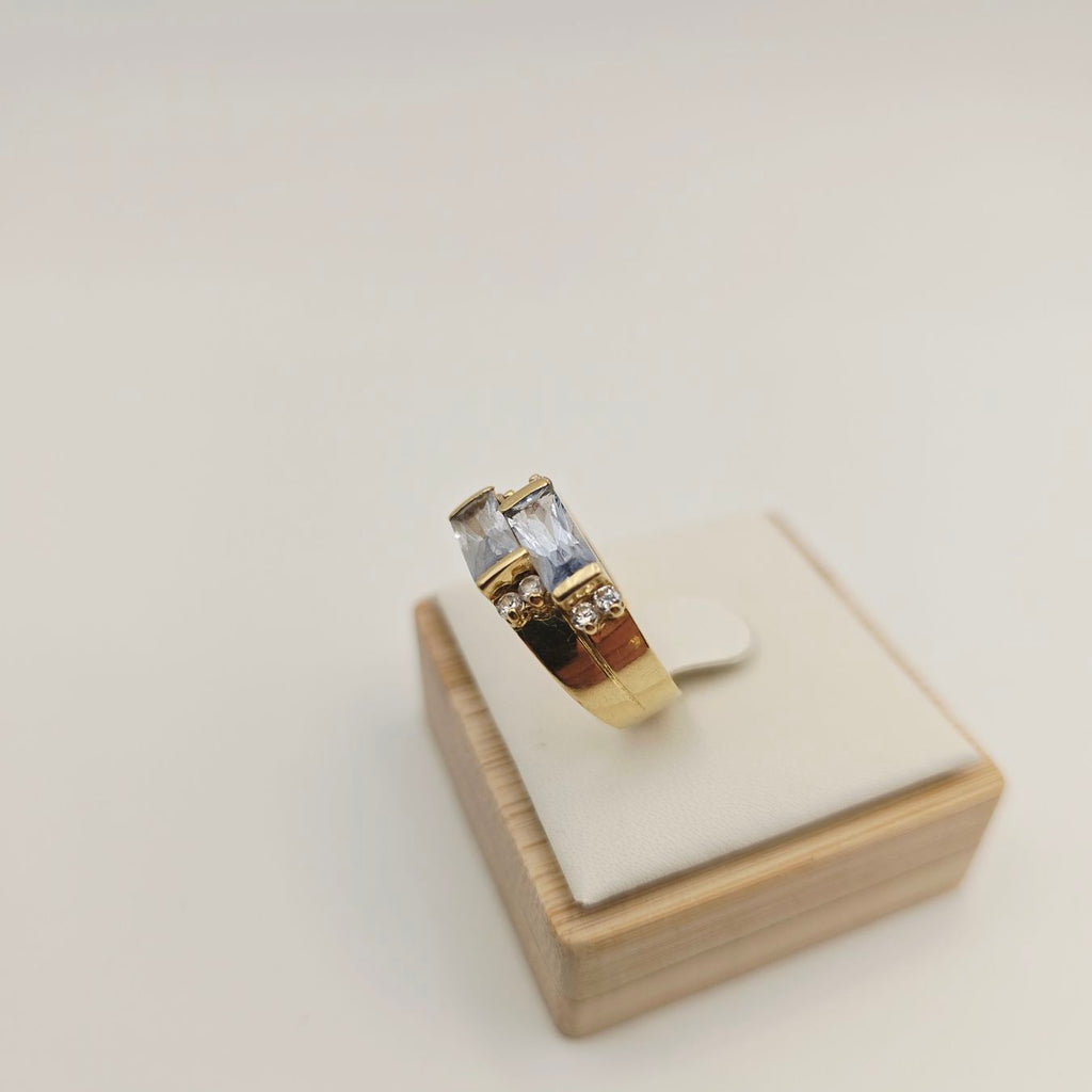 Gold Ring Spinell 750 Gold 18 KT Gr 56
