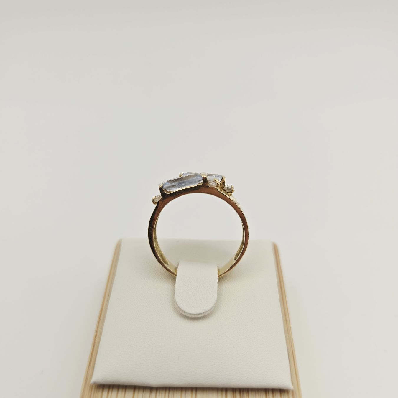 Gold Ring Spinell 750 Gold 18 KT Gr 56